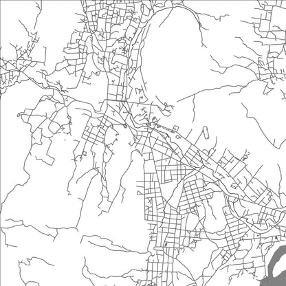 ROAD MAP OF ATAKPAME, TOGO BY MAPBAKES