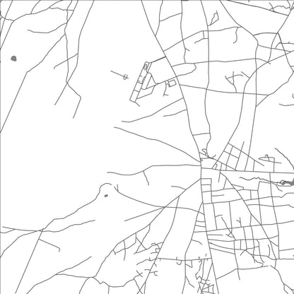 ROAD MAP OF NIAMTOUGOU, TOGO BY MAPBAKES