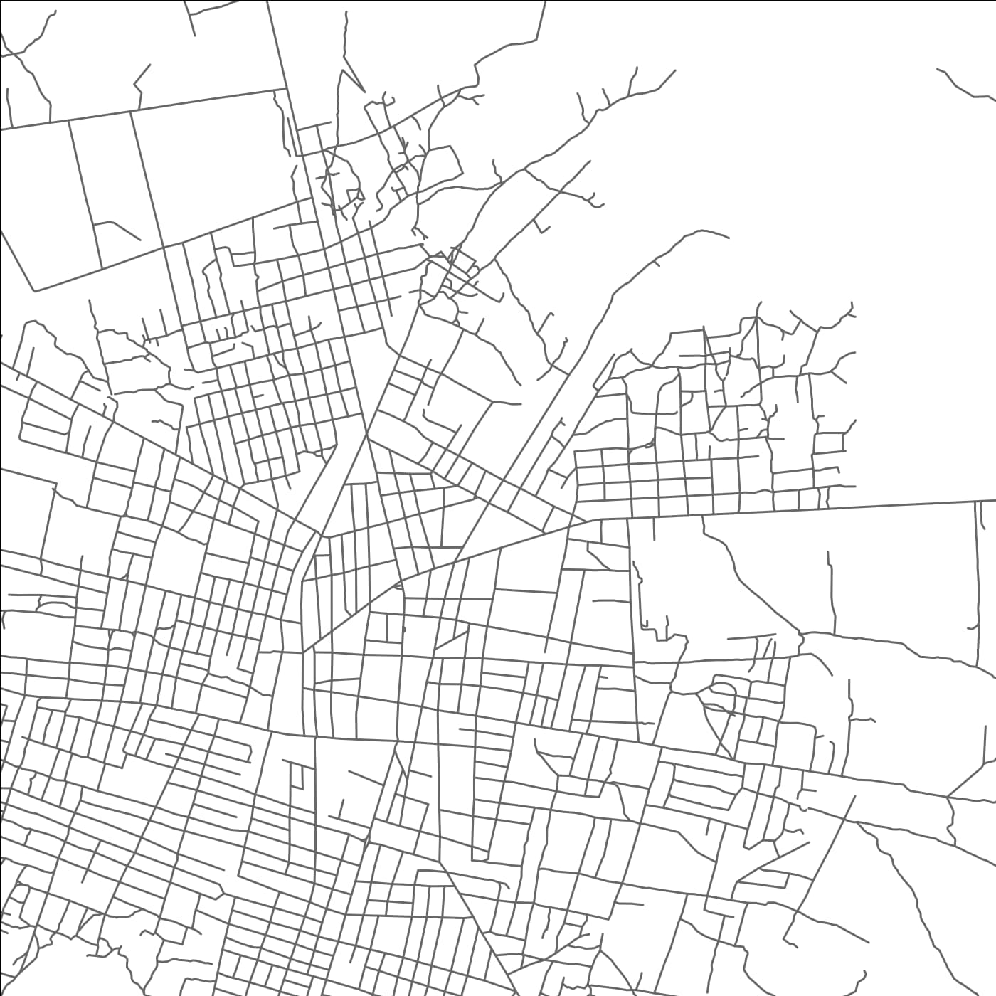 ROAD MAP OF TSEVIE, TOGO BY MAPBAKES