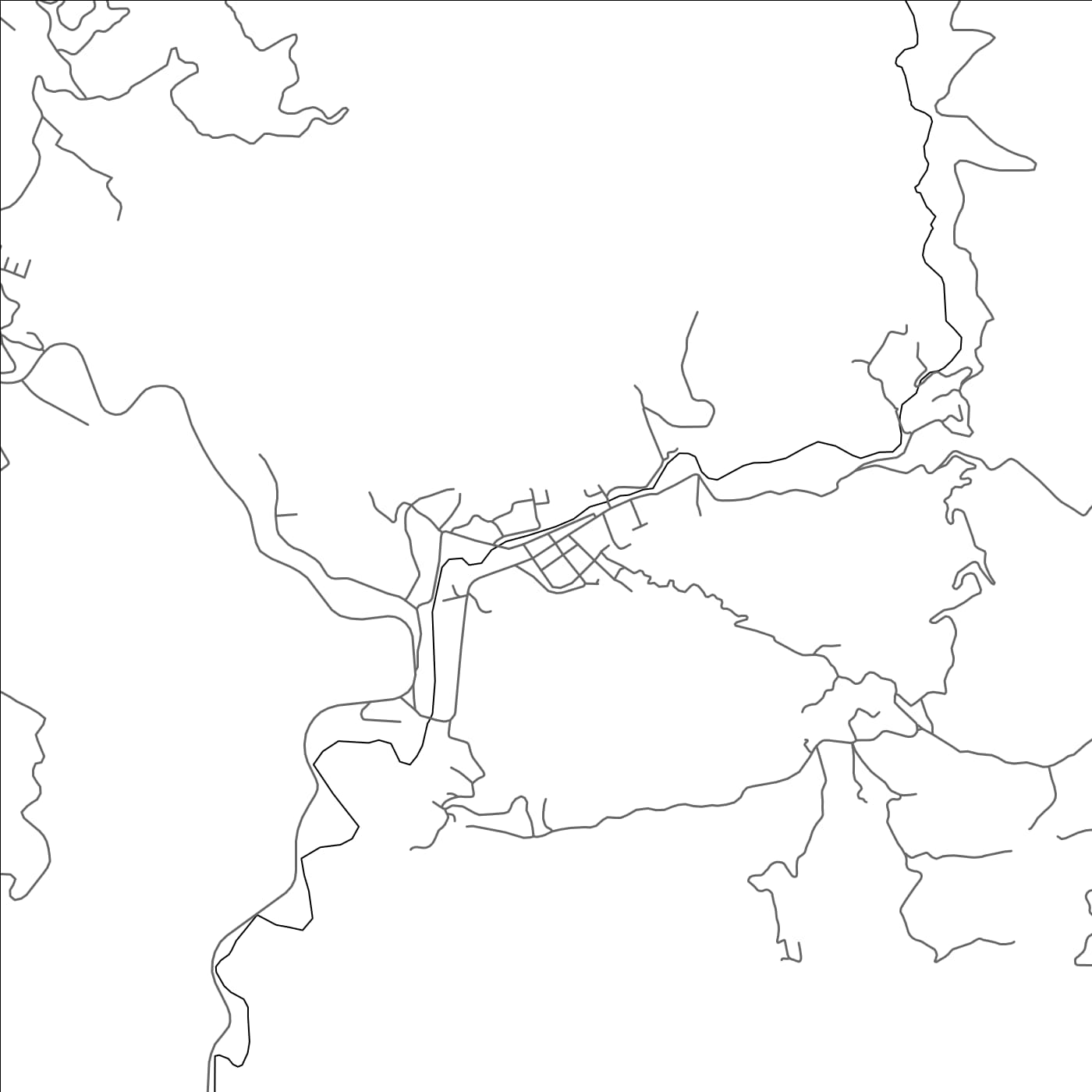 ROAD MAP OF ARAIRA, VENEZUELA BY MAPBAKES
