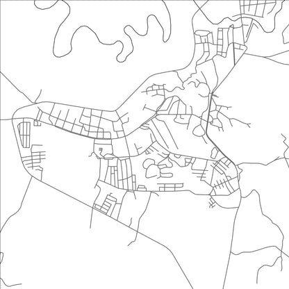 ROAD MAP OF CARIPITO, VENEZUELA BY MAPBAKES