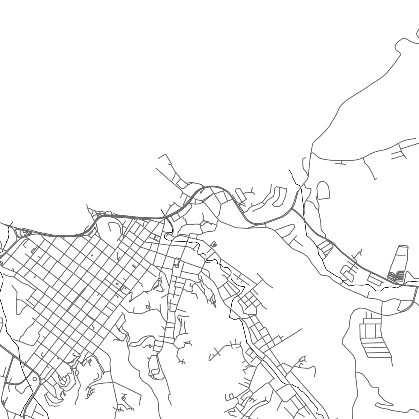 ROAD MAP OF CARUPANO, VENEZUELA BY MAPBAKES