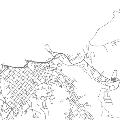 ROAD MAP OF CARUPANO, VENEZUELA BY MAPBAKES