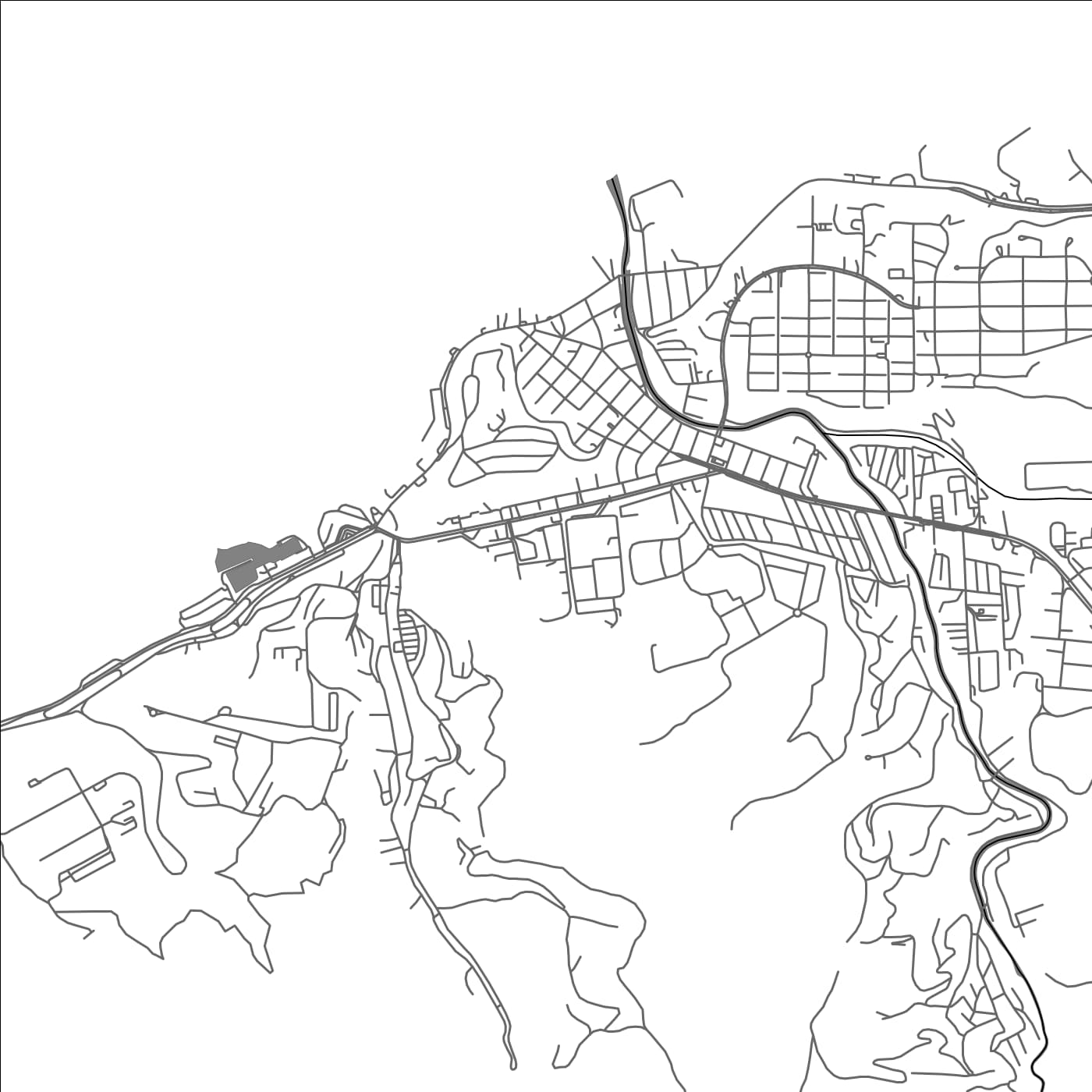 ROAD MAP OF CATIA LA MAR, VENEZUELA BY MAPBAKES