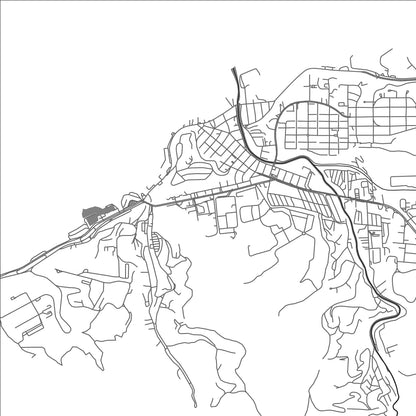 ROAD MAP OF CATIA LA MAR, VENEZUELA BY MAPBAKES