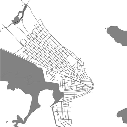 ROAD MAP OF CHICHIRIVICHE, VENEZUELA BY MAPBAKES