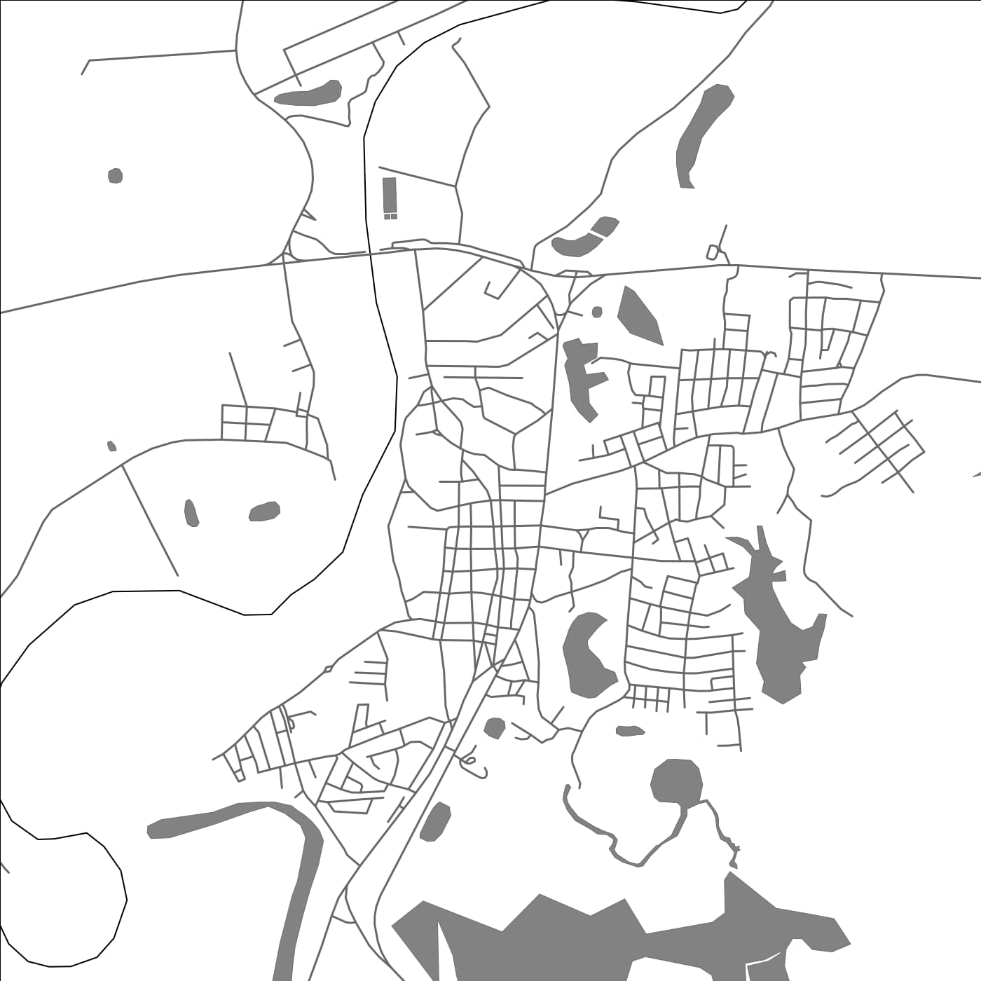 ROAD MAP OF CLARINES, VENEZUELA BY MAPBAKES