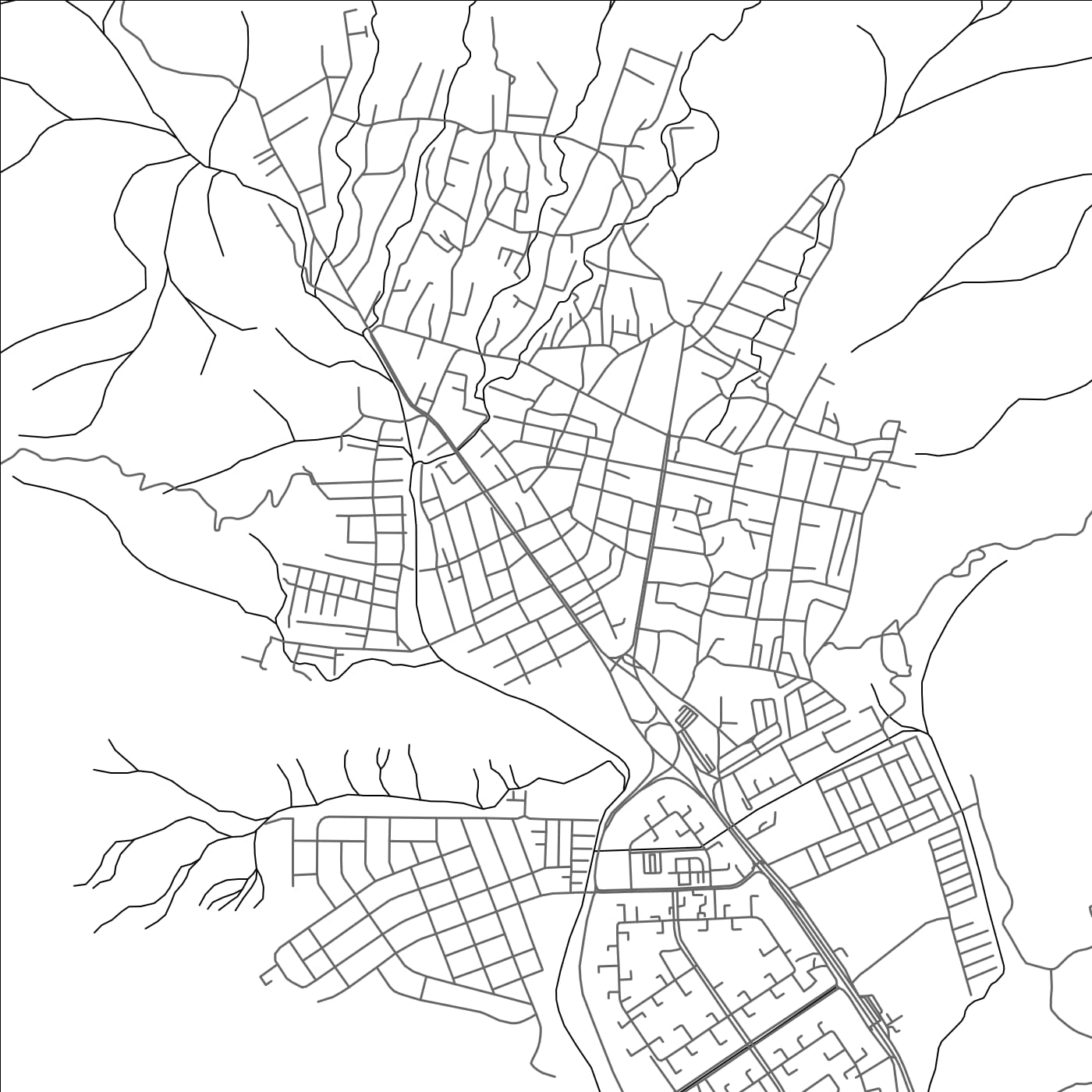 ROAD MAP OF EL LIMON, VENEZUELA BY MAPBAKES