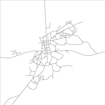 ROAD MAP OF EL MANTECO, VENEZUELA BY MAPBAKES