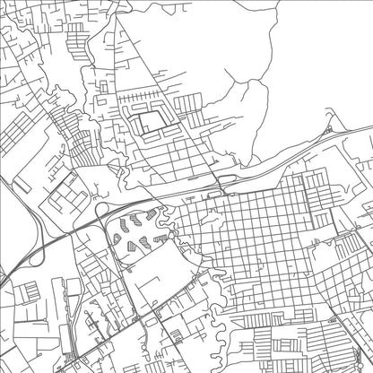 ROAD MAP OF GUACARA, VENEZUELA BY MAPBAKES