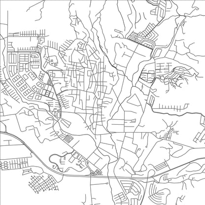 ROAD MAP OF GUATIRE, VENEZUELA BY MAPBAKES