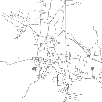 ROAD MAP OF LA ASUNCION, VENEZUELA BY MAPBAKES