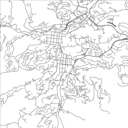 ROAD MAP OF LOS TEQUES, VENEZUELA BY MAPBAKES