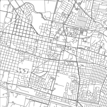 ROAD MAP OF MARACAY, VENEZUELA BY MAPBAKES