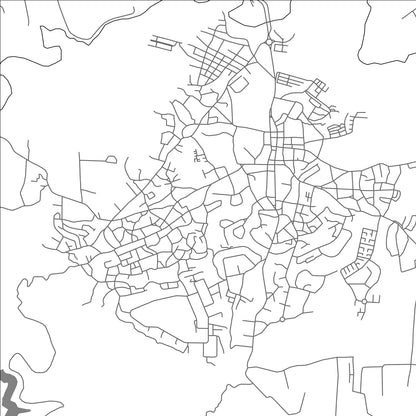 ROAD MAP OF OCUMARE DEL TUY, VENEZUELA BY MAPBAKES