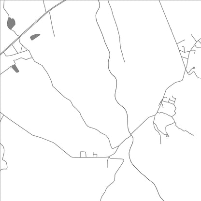 ROAD MAP OF QUIBOR, VENEZUELA BY MAPBAKES