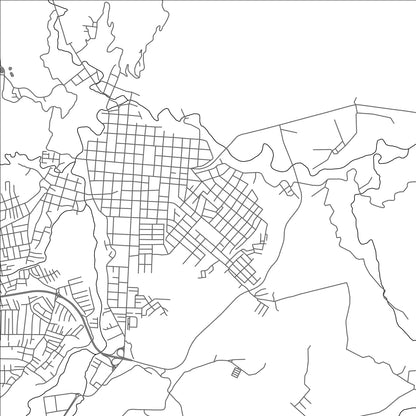 ROAD MAP OF RUBIO, VENEZUELA BY MAPBAKES