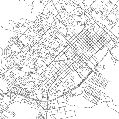 ROAD MAP OF SAN FELIPE, VENEZUELA BY MAPBAKES