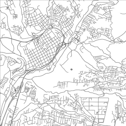 ROAD MAP OF TARIBA, VENEZUELA BY MAPBAKES