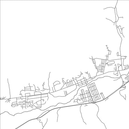 ROAD MAP OF TRUJILLO, VENEZUELA BY MAPBAKES