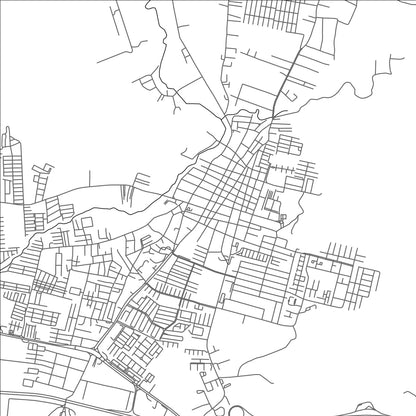 ROAD MAP OF TURMERO, VENEZUELA BY MAPBAKES