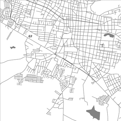 ROAD MAP OF VALLE DE LA PASCUA, VENEZUELA BY MAPBAKES