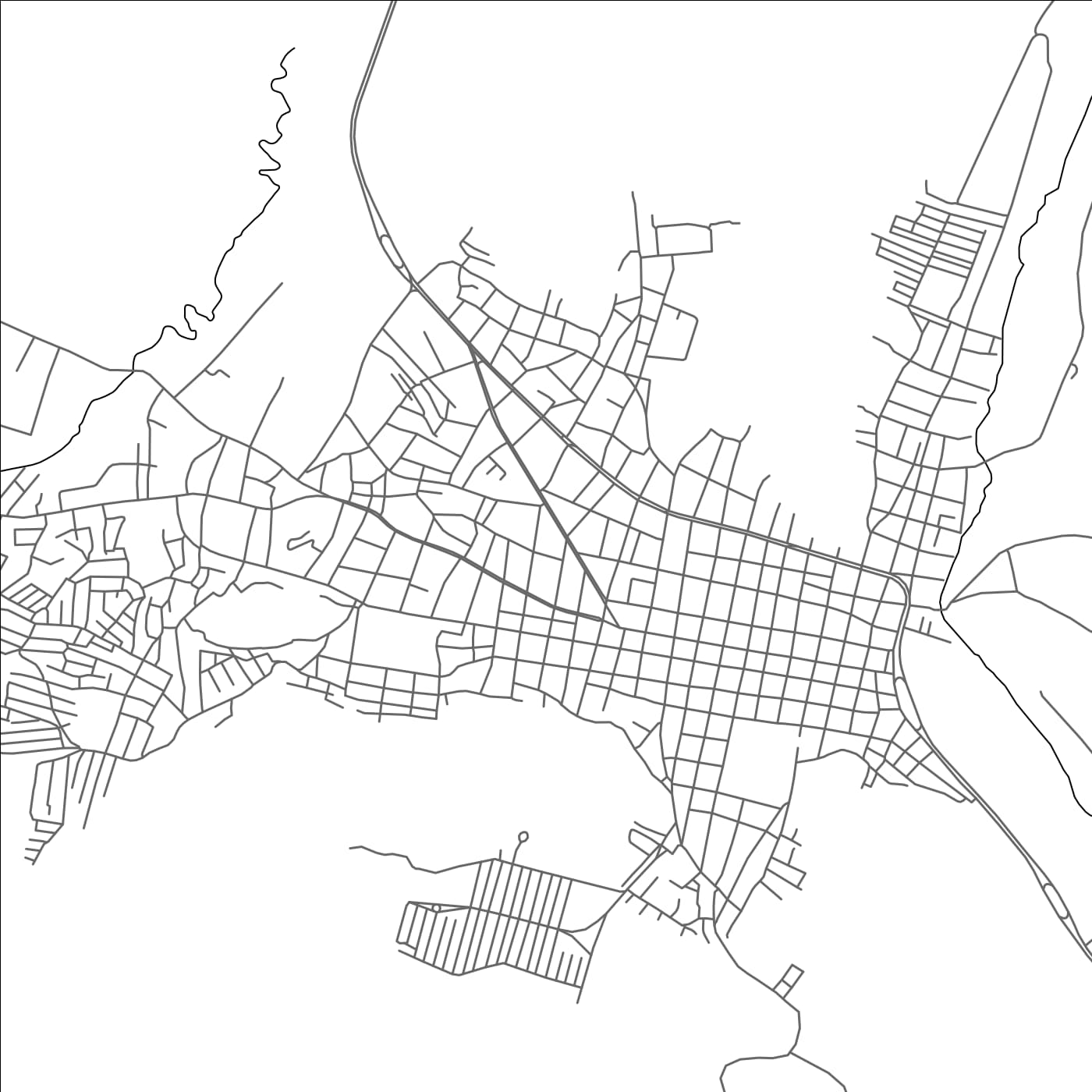 ROAD MAP OF VILLA DE CURA, VENEZUELA BY MAPBAKES