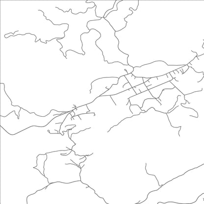 ROAD MAP OF ABBS VALLEY, VIRGINIA BY MAPBAKES