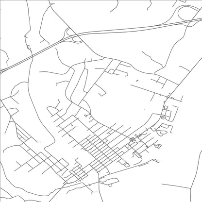 ROAD MAP OF ALTAVISTA, VIRGINIA BY MAPBAKES