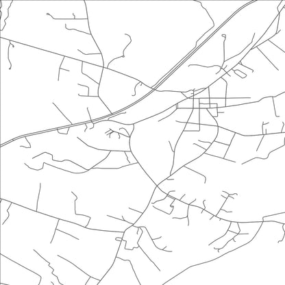 ROAD MAP OF AMELIA COURT HOUSE, VIRGINIA BY MAPBAKES