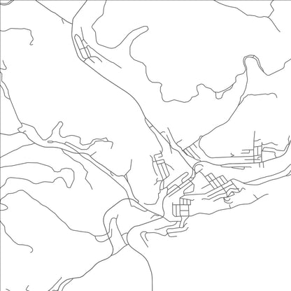 ROAD MAP OF APPALACHIA, VIRGINIA BY MAPBAKES