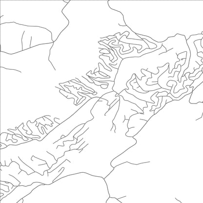 ROAD MAP OF BASYE, VIRGINIA BY MAPBAKES