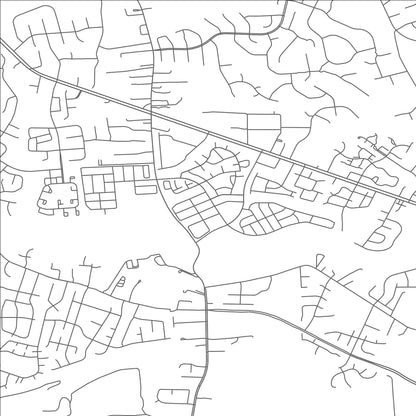 ROAD MAP OF BETHEL MANOR, VIRGINIA BY MAPBAKES