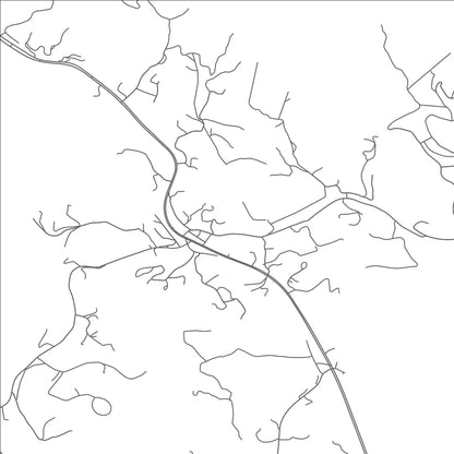ROAD MAP OF BOONES MILL, VIRGINIA BY MAPBAKES