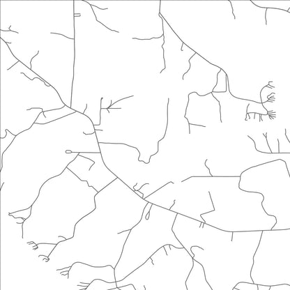 ROAD MAP OF BRACEY, VIRGINIA BY MAPBAKES