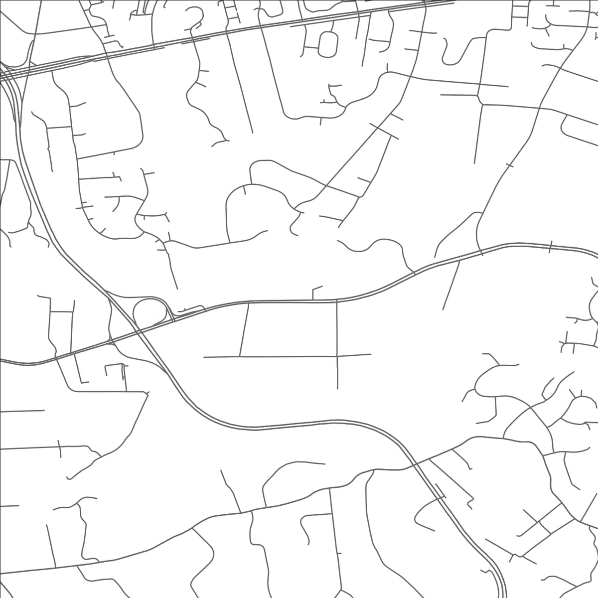 ROAD MAP OF BRADDOCK, VIRGINIA BY MAPBAKES