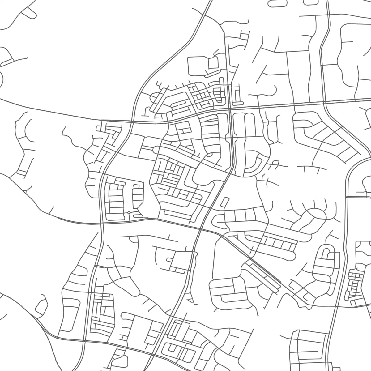 ROAD MAP OF BRAMBLETON, VIRGINIA BY MAPBAKES