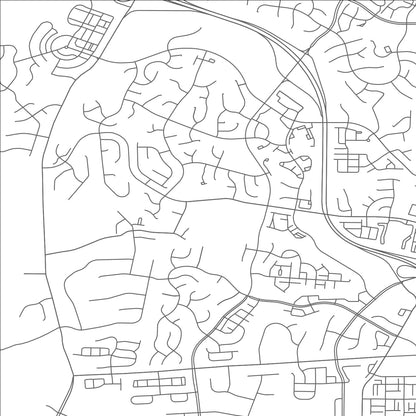 ROAD MAP OF BROADLANDS, VIRGINIA BY MAPBAKES