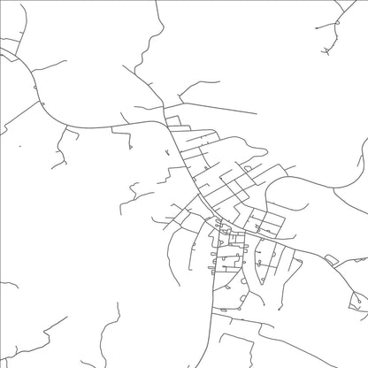 ROAD MAP OF BROOKNEAL, VIRGINIA BY MAPBAKES