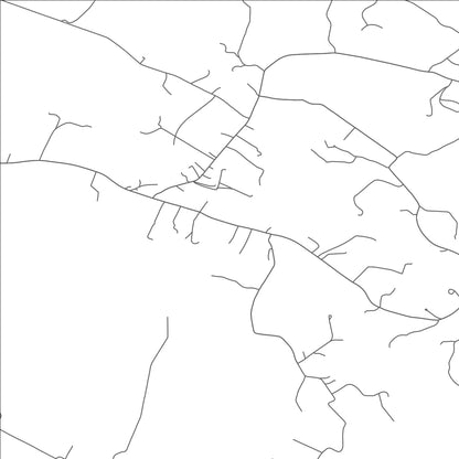 ROAD MAP OF BRUCETOWN, VIRGINIA BY MAPBAKES