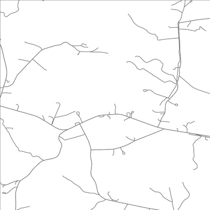 ROAD MAP OF BUCKINGHAM COURTHOUSE, VIRGINIA BY MAPBAKES