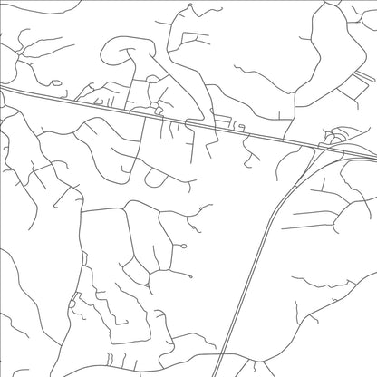 ROAD MAP OF CHATMOSS, VIRGINIA BY MAPBAKES