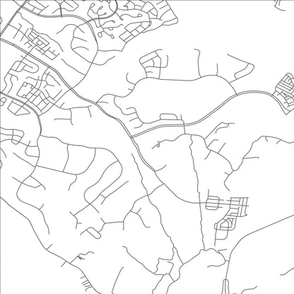 ROAD MAP OF CHERRY HILL, VIRGINIA BY MAPBAKES