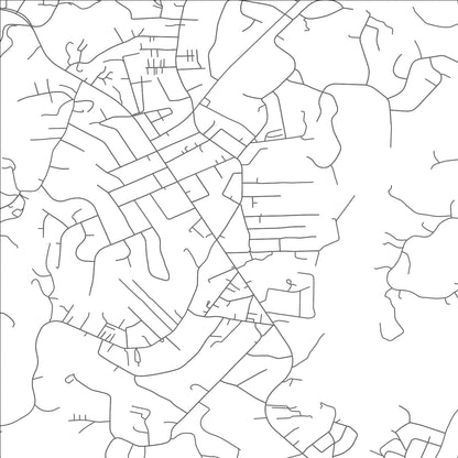 ROAD MAP OF COLLINSVILLE, VIRGINIA BY MAPBAKES