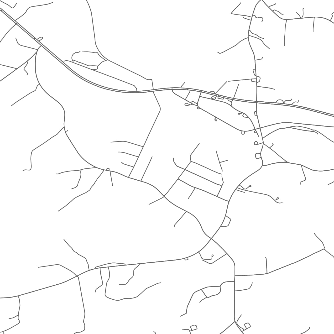 ROAD MAP OF CONCORD, VIRGINIA BY MAPBAKES