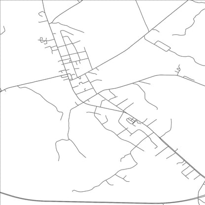 ROAD MAP OF COURTLAND, VIRGINIA BY MAPBAKES