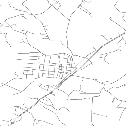 ROAD MAP OF DAYTON, VIRGINIA BY MAPBAKES