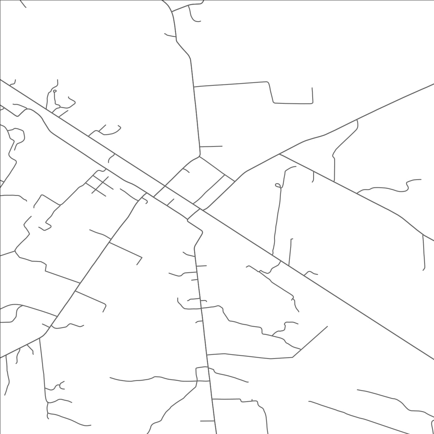 ROAD MAP OF DISPUTANTA, VIRGINIA BY MAPBAKES