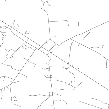 ROAD MAP OF DISPUTANTA, VIRGINIA BY MAPBAKES