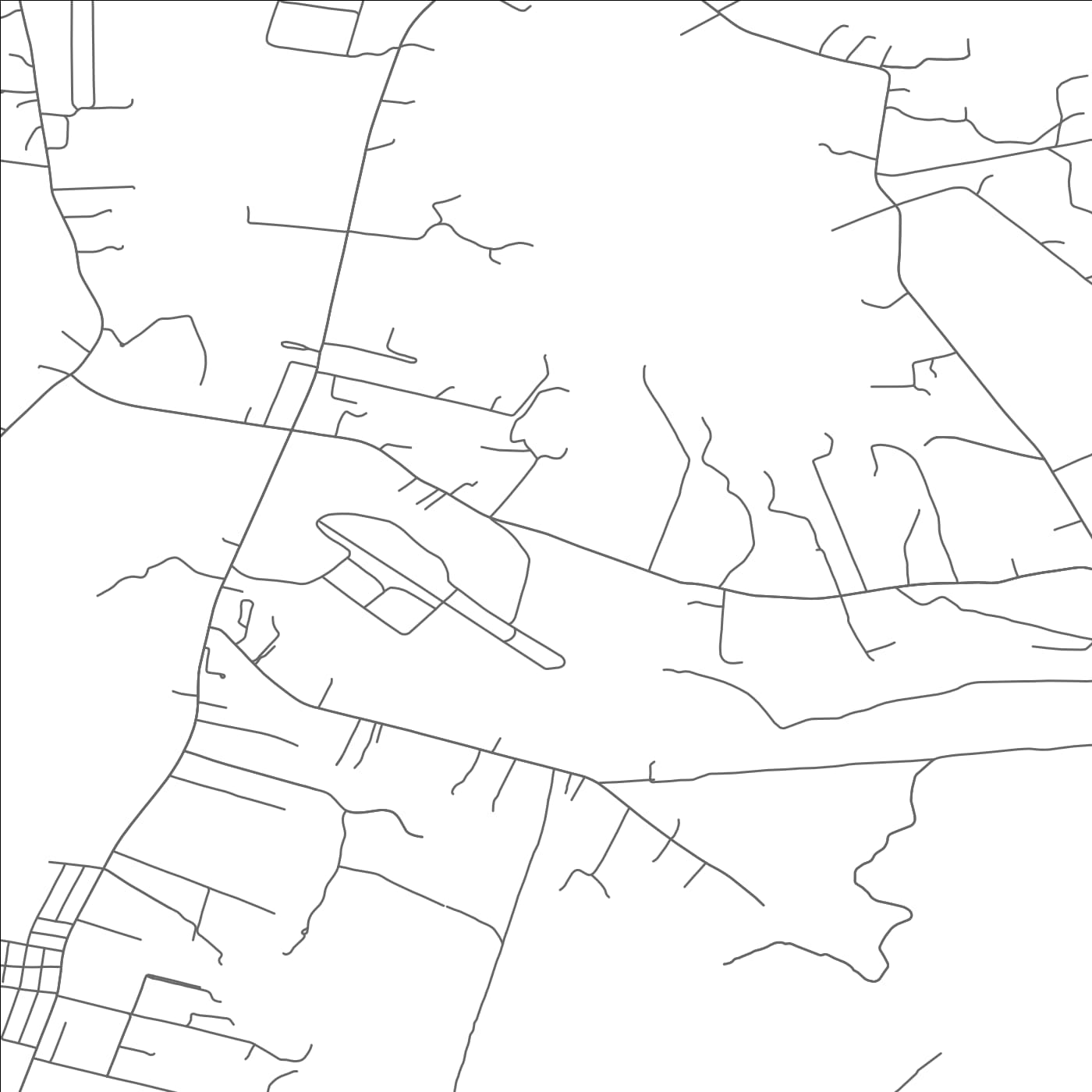 ROAD MAP OF DOOMS, VIRGINIA BY MAPBAKES